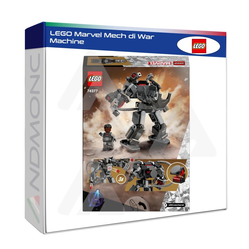 LEGO Marvel Mech di War Machine