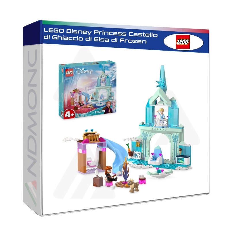 LEGO Disney Princess Castello di Ghiaccio di Elsa di Frozen