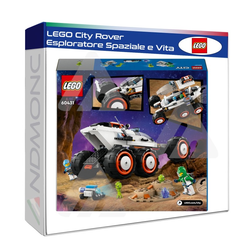 LEGO City Rover Esploratore Spaziale e Vita Aliena