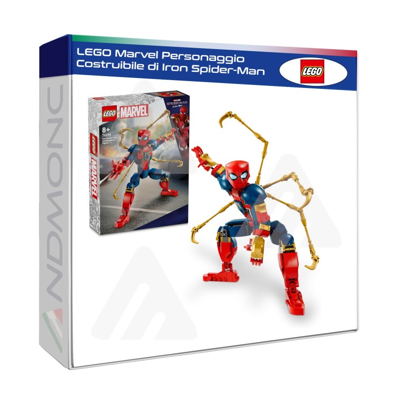 LEGO Marvel Personaggio Costruibile di Iron Spider-Man