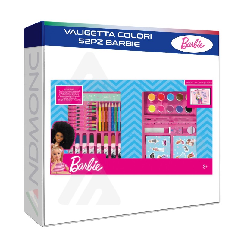 Valigetta colori 52pz. Barbie