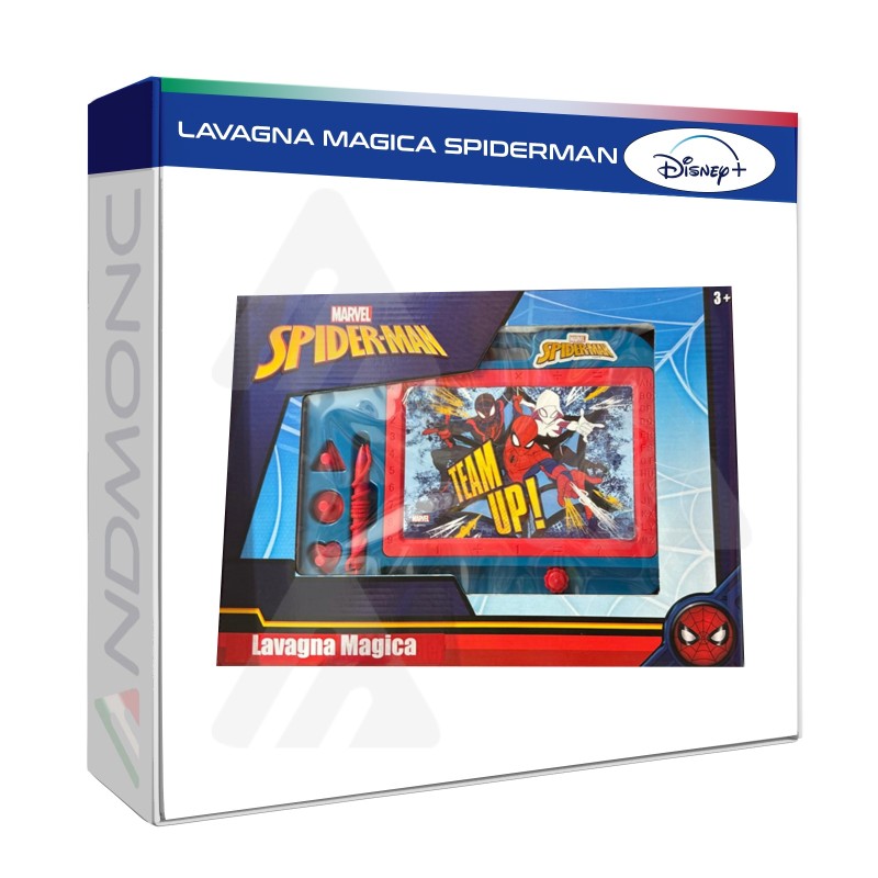 Lavagna magnetica Spiderman, giocattolo bambini