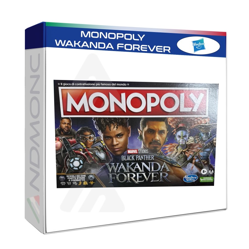 Gioco da tavola Monopoly WAKANDA FOREVER