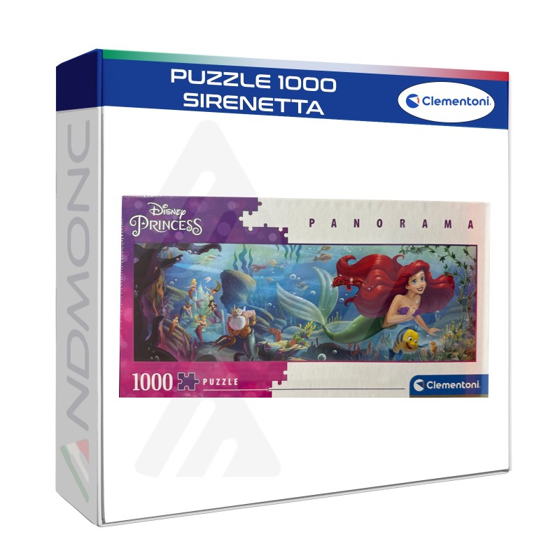 Puzzle 1000 pezzi La Sirenetta