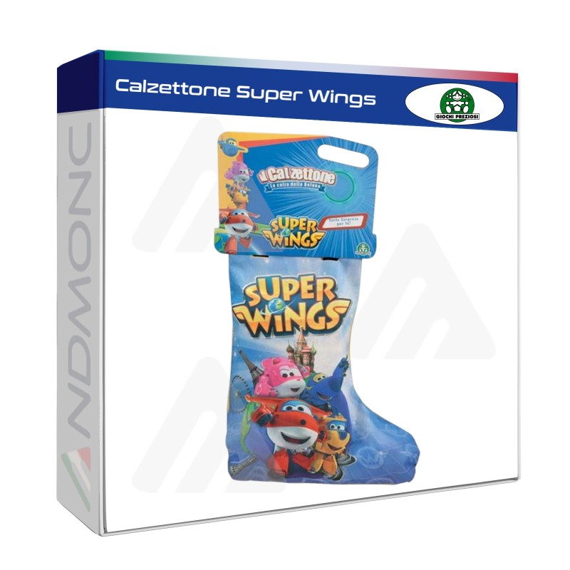 Calza della Befana Super Wings con Sorprese a Tema