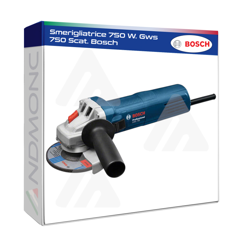 Smerigliatrice 750 W. Gws 750 Scat. Bosch