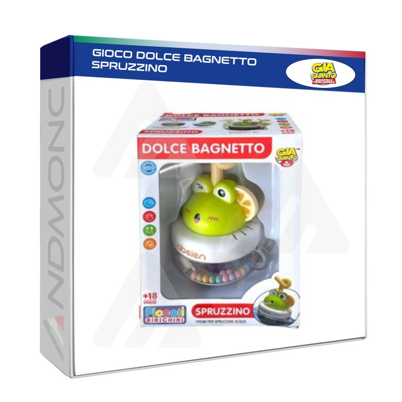 Gioco dolce bagnetto con Spruzzino