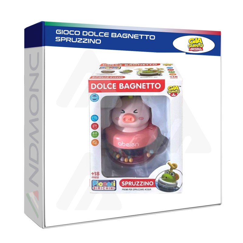 Gioco dolce bagnetto con Spruzzino, Rosa