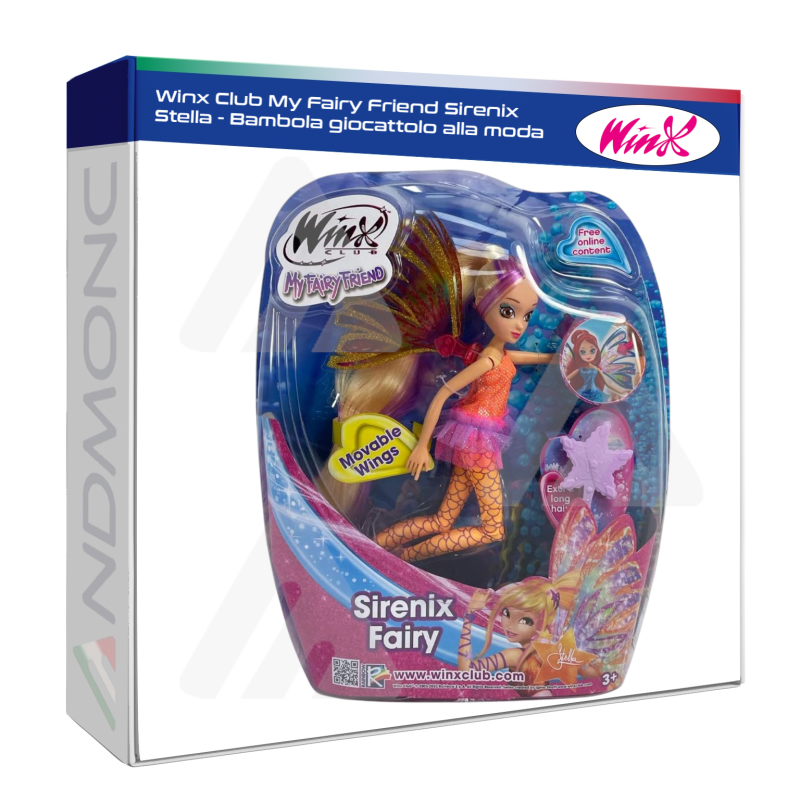 Winx Club My Fairy Friend Sirenix Stella - Bambola giocattolo alla moda