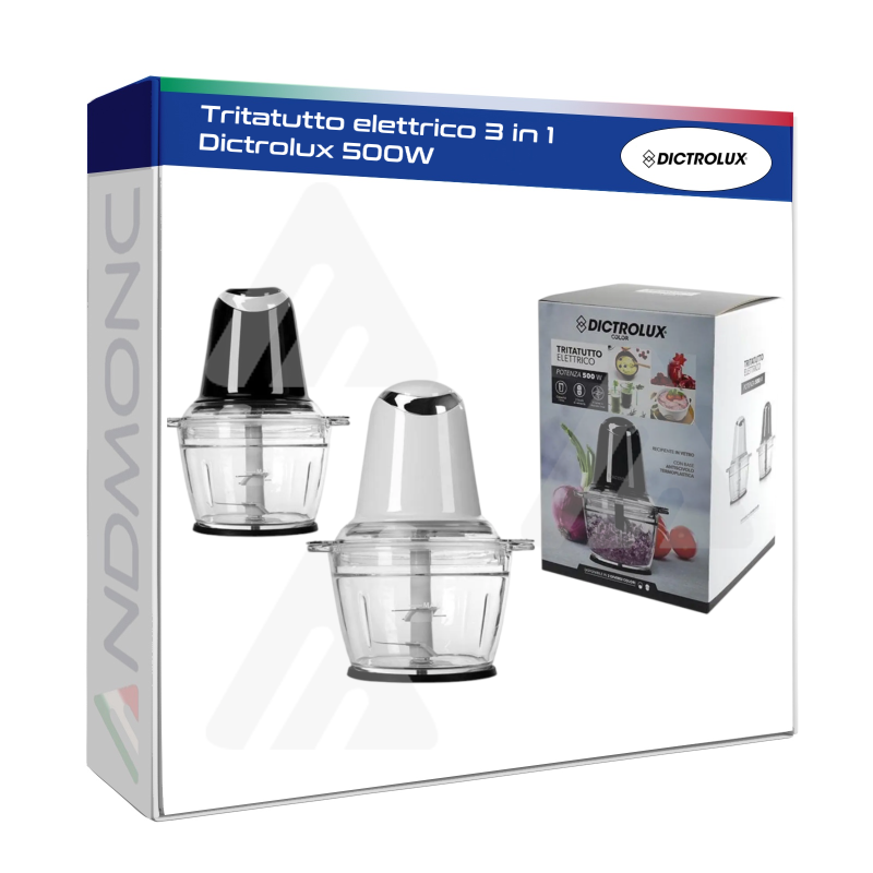 Tritatutto elettrico 3 in 1 Dictrolux 500W