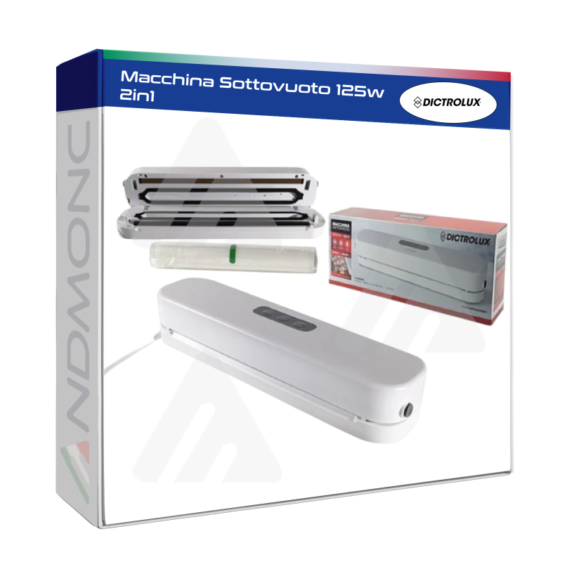 Macchina Sottovuoto 125w 2in1Dictrolux con rotolo Incluso