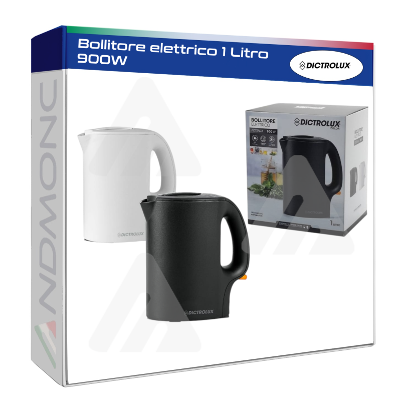 Bollitore elettrico 1 Litro 900W Dictrolux