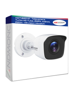 HWT-B120-M - Telecamera Turbo HD Tube, 2MPX, 2.8mm, IR20m - Hikvision Hiwatch