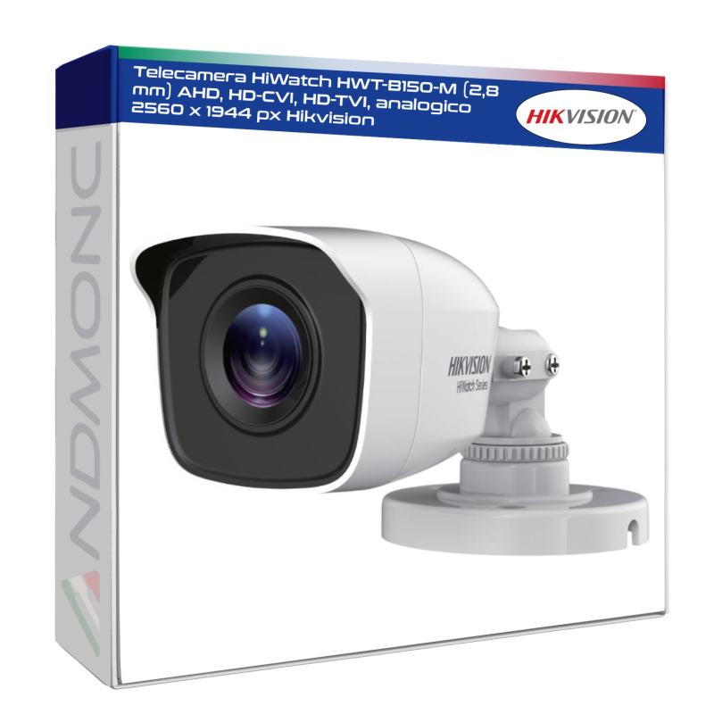 Telecamera HiWatch HWT-B150-M (2,8 mm) AHD, HD-CVI, HD-TVI, analogico 2560 x 1944 px Hikvision