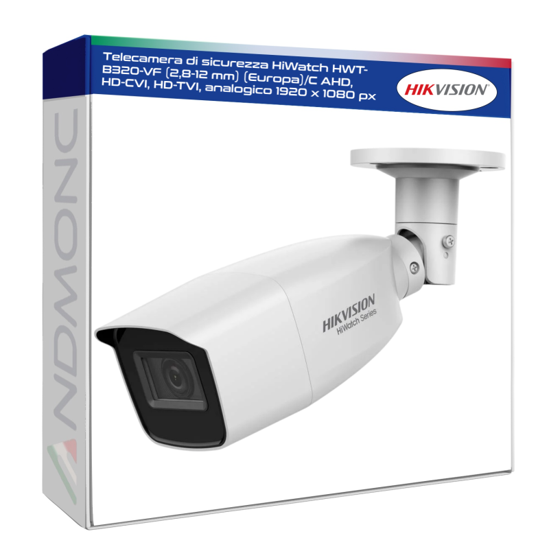 Telecamera di sicurezza HiWatch HWT-B320-VF (2,8-12 mm) (Europa)/C AHD, HD-CVI, HD-TVI, analogico 1920 x 1080 px