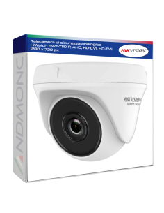 Telecamera di sicurezza analogica Hikvision HiWatch HWT-T110-P, AHD, HD-CVI, HD-TVI 1280 x 720 px