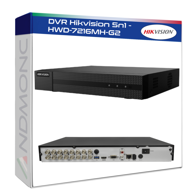 DVR Hikvision 5in1 - HWD-7216MH-G2