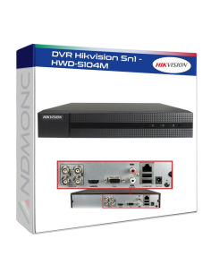 DVR Hikvision 5n1 - HWD-5104M