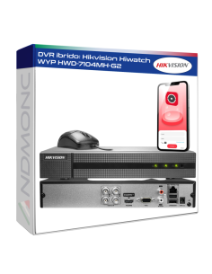 DVR ibrido: Hikvision Hiwatch WYP HWD-7104MH-G2