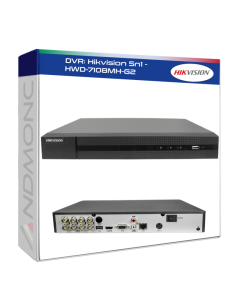 DVR: Hikvision 5n1 - HWD-7108MH-G2