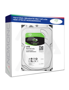 Hard Disk SEAGATE BarraCuda HDD 4TB ST4000DM004