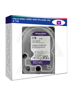 Hard Disk HDD WD Purple da 2 TB