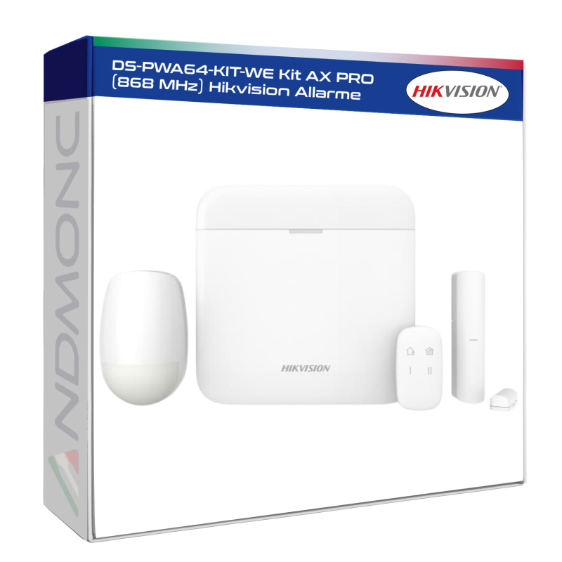 DS-PWA64-KIT-WE Kit AX PRO (868 MHz) Hikvision Allarme antifurto