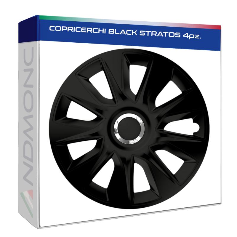 COPRICERCHI BLACK STRATOS 4pz.