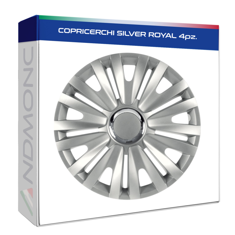 COPRICERCHI SILVER ROYAL 4pz.