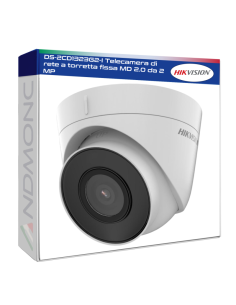 DS-2CD1323G2-I HikVision Telecamera di rete a torretta fissa MD 2.0 da 2 MP