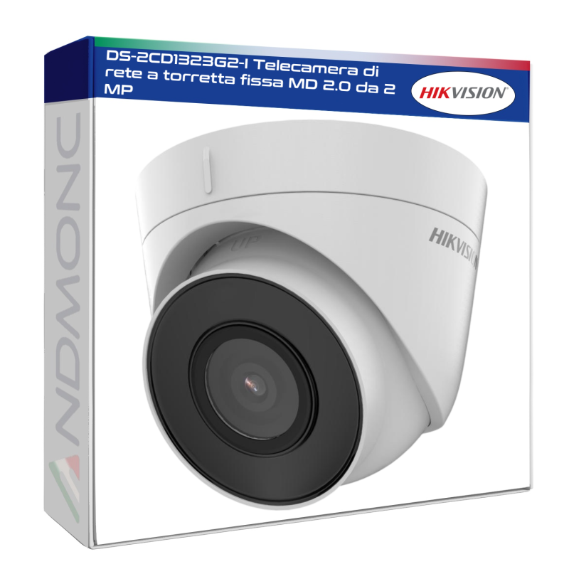 DS-2CD1323G2-I HikVision Telecamera di rete a torretta fissa MD 2.0 da 2 MP