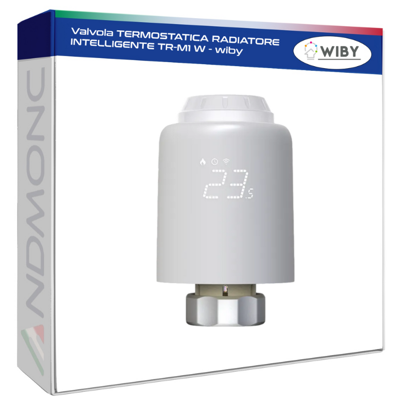 Valvola TERMOSTATICA RADIATORE INTELLIGENTE TR-M1 W - wiby