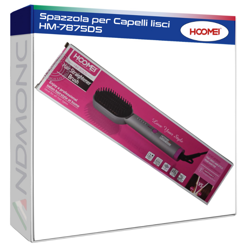 Spazzola, pettine per Capelli lisci HM-7875DS HOOMEI