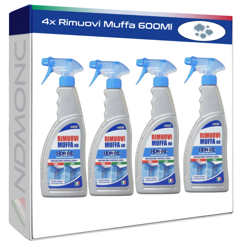 4x Rimuovi Muffa 600Ml