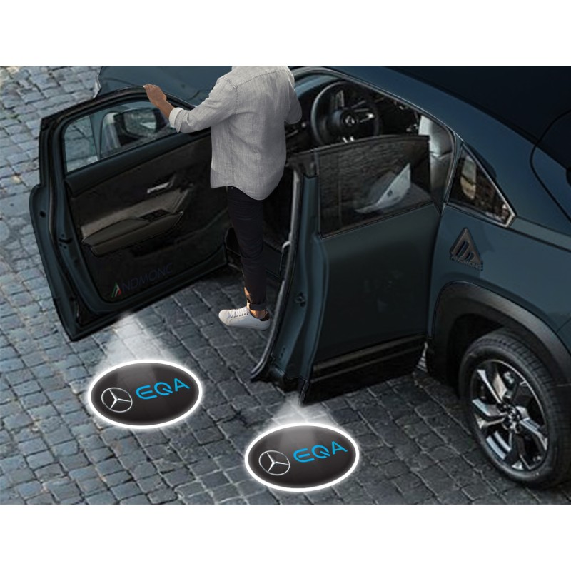 Luci sottoporta Mercedes-benz EQA kit Carbonio