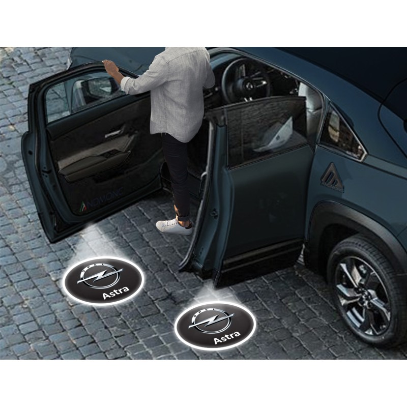 Luci sottoporta Opel Astra kit Carbonio