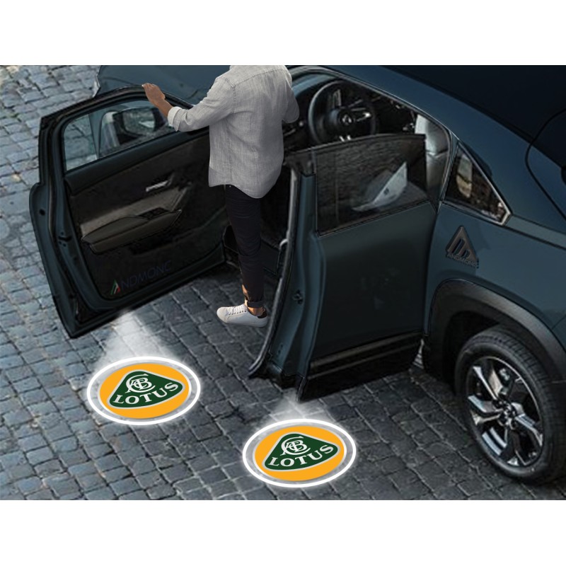 Luci sottoporta Lotus kit Carbonio
