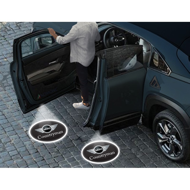 Luci sottoporta Mini Cooper Countryman kit Carbonio