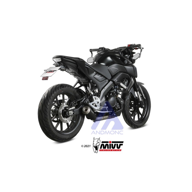 Mivv Scarico Yamaha MT-125 2020 - 2024 Y.067.LC4B