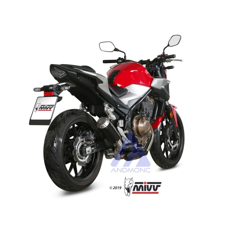 Mivv Scarico Honda CB 500 F 2019 - 2024 H.075.SM3B