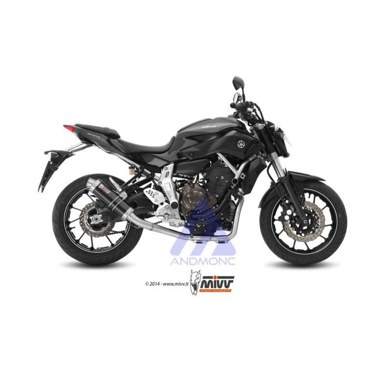 Mivv Scarico Yamaha MT-07 / FZ-07 2021- 2024 Y.045.LXB