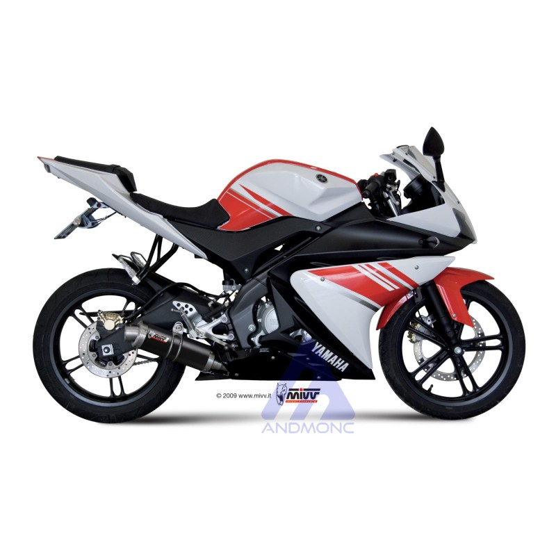 Mivv Scarico Yamaha YZF R125 2008 - 2013  Y.030.LXB