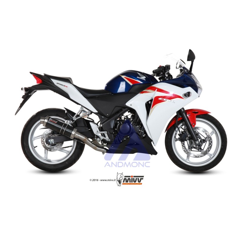 Mivv Scarico HONDA CBR 250 R 2011 - 2014 H.047.LXB