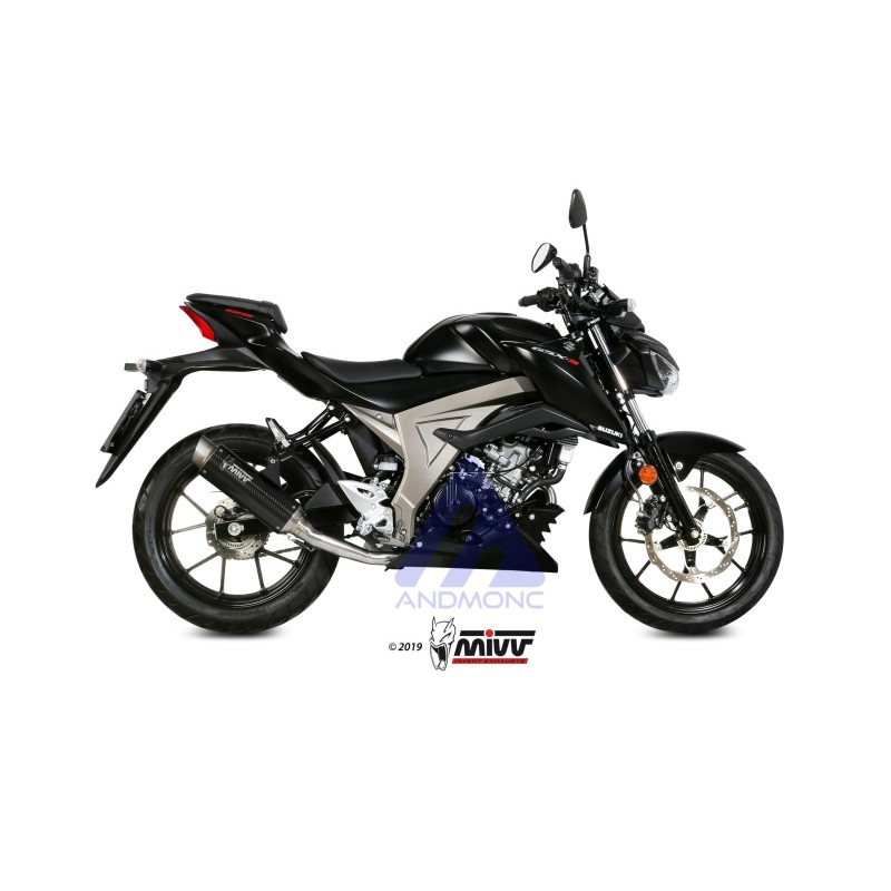 Mivv Scarico SUZUKI GSX-S 125 2017 - 2020 S.055.L2P