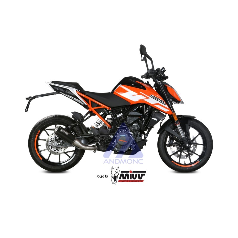 Mivv Scarico KTM 125 DUKE 2017 - 2020 KT.019.SM3B