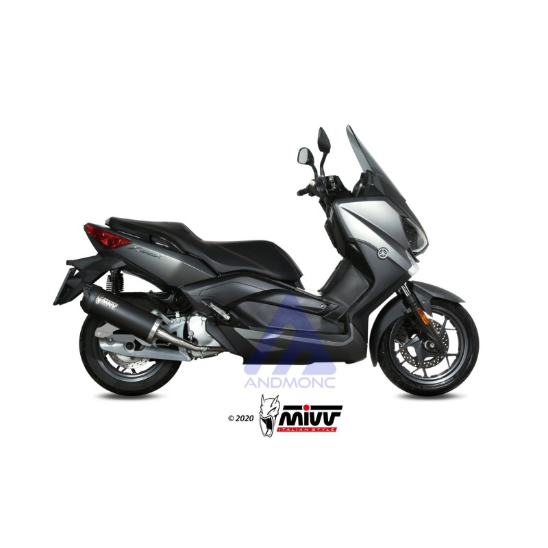 Mivv Scarico YAMAHA X-MAX 125 2017 - 2020 MV.YA.0002.LV