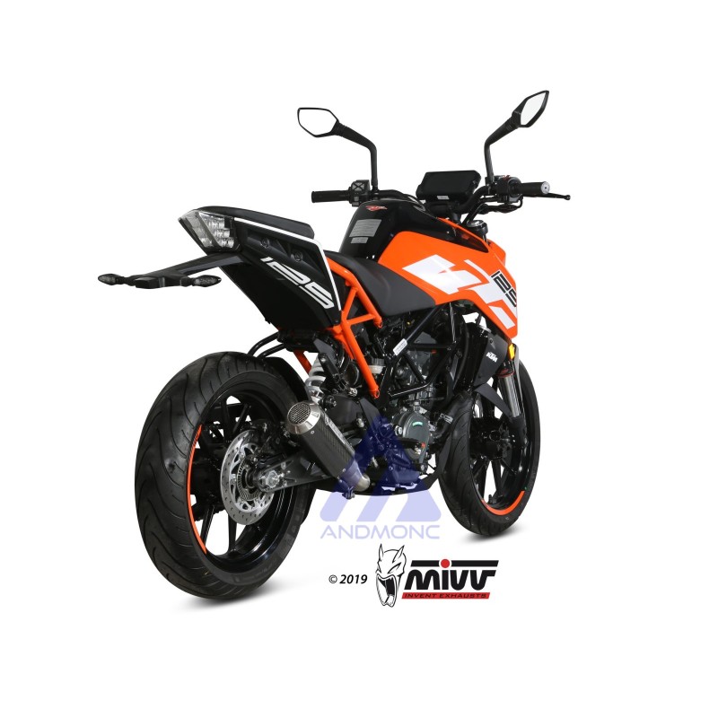 Mivv Scarico KTM 125 DUKE 2017 - 2020 KT.019.SM3C