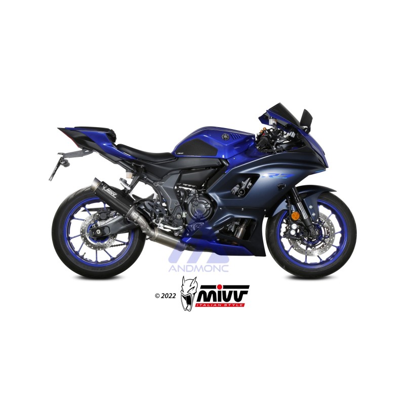 Mivv Scarico Yamaha R7 2022 - 2024 Y.071.L2P