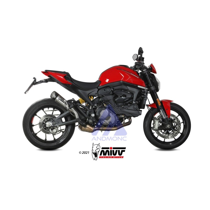 Mivv Scarico DUCATI MONSTER 937 / MONSTER 937 + 2021 - 2024 D.048.LC5T