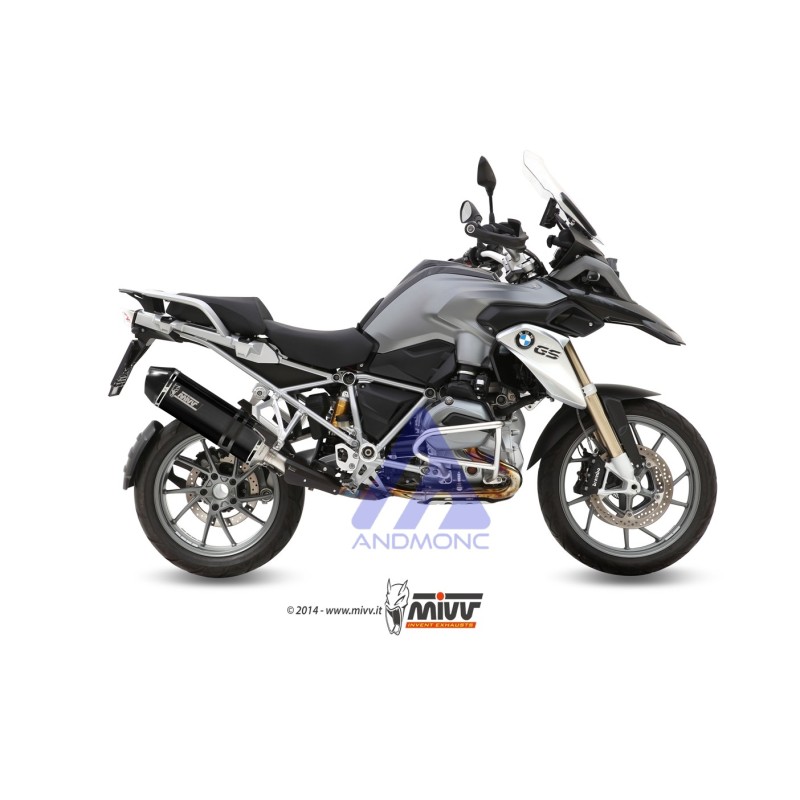 Mivv Scarico BMW R 1200 GS / ADVENTURE 2013 - 2018 B.016.LRB